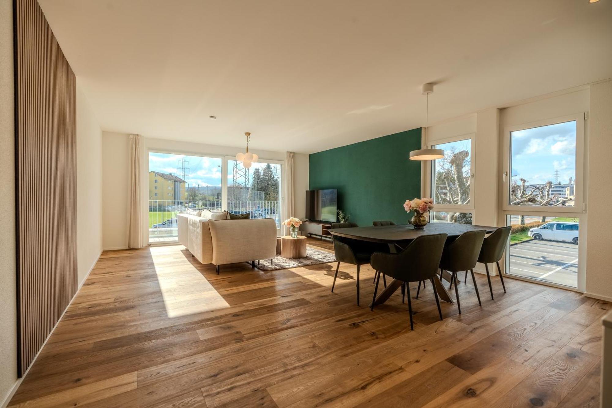 Visionary Hospitality Rothenburg, Lucerne - Premium Apartments With Free Parking, Washer, Kitchen, Terrace, 15' City Zewnętrze zdjęcie